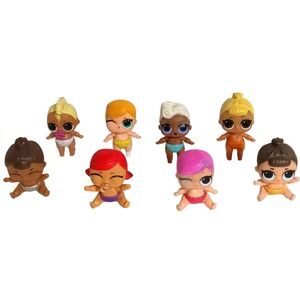 Lot of LOL Surprise! Miniature Baby Toy Figures Color Changing MGA Entertainment